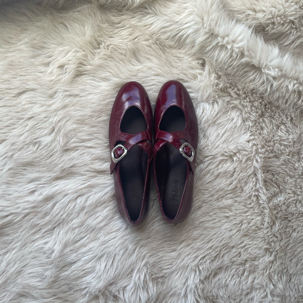 Madewell Cabernet Mary Janes - Picture 7 of 8
